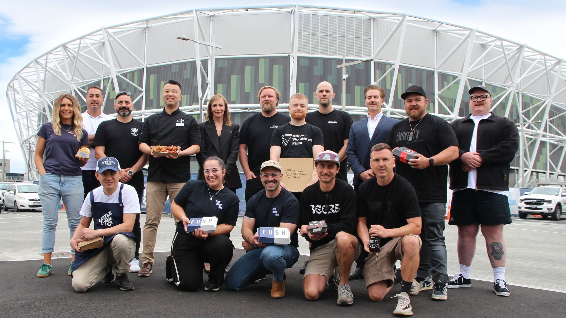 One New Zealand Stadium Food Vendors